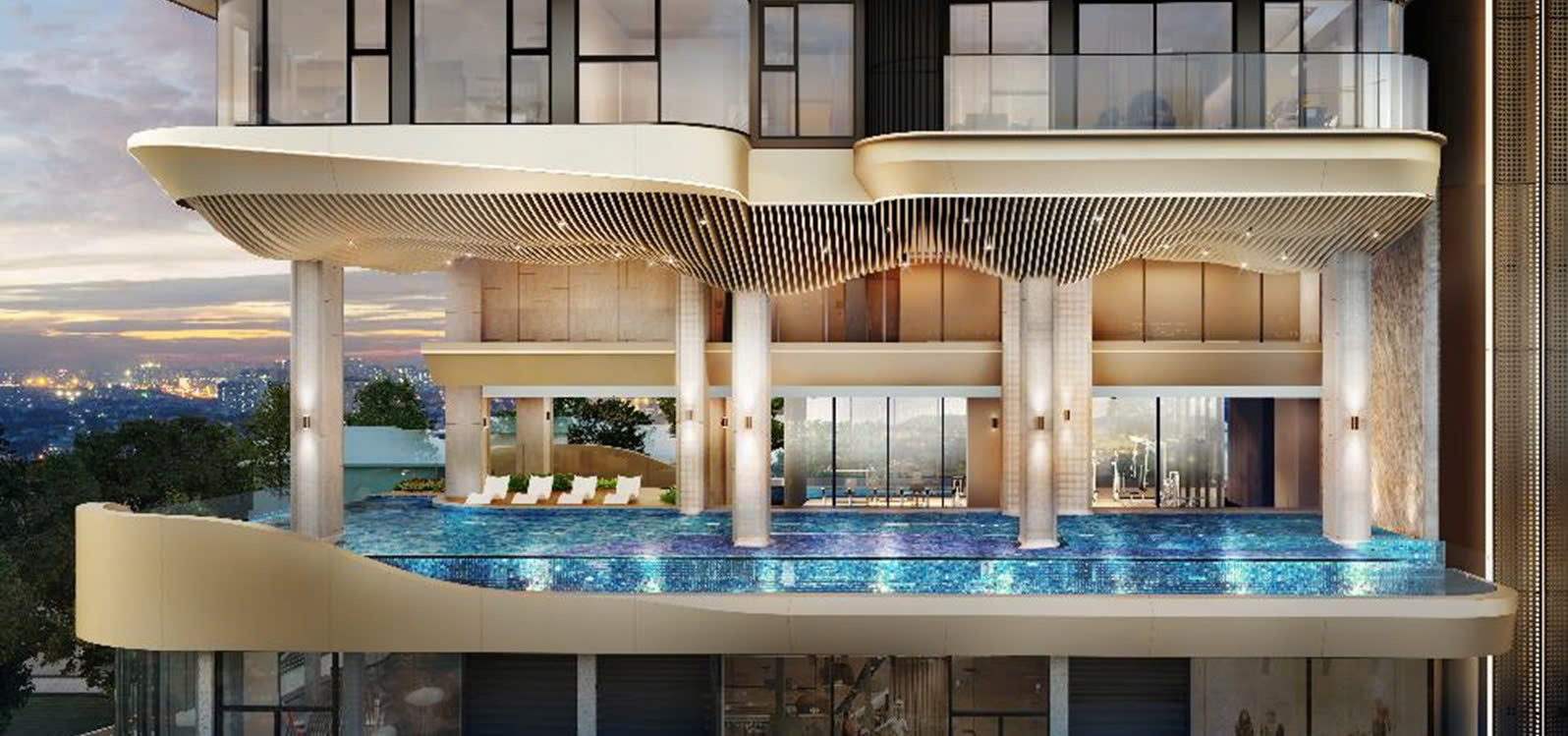 hồ bơi vô cực the regency phú mỹ hưng