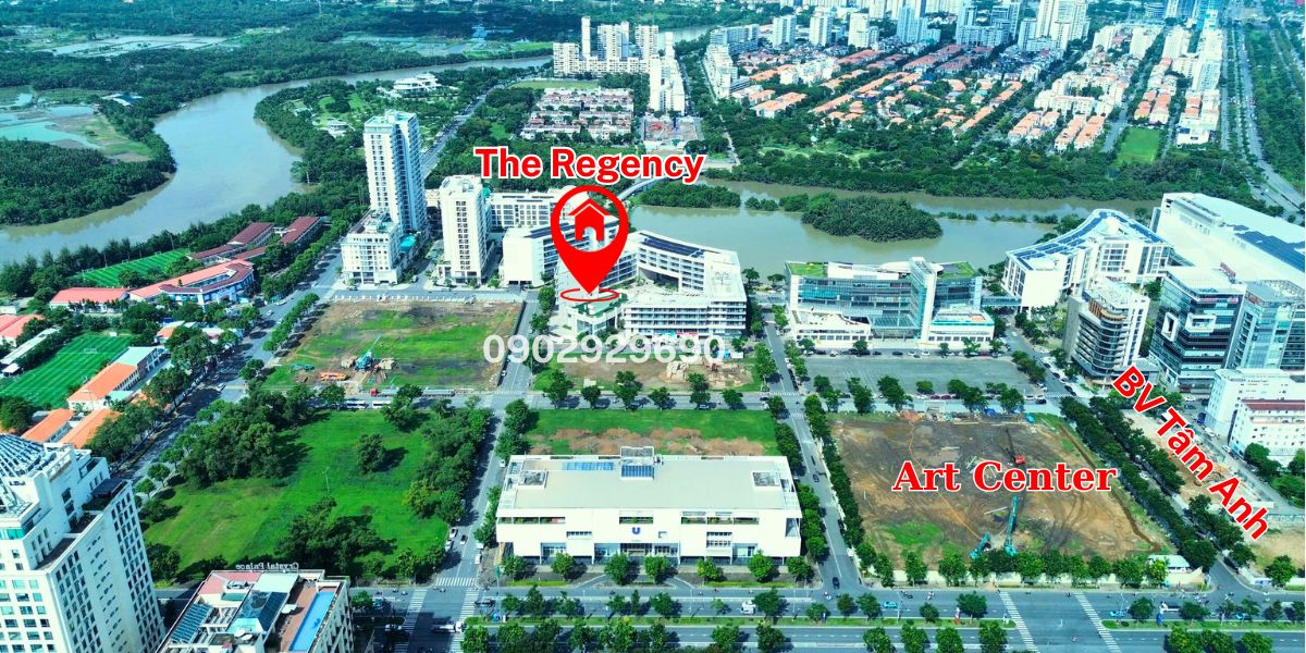 vị trí đắc địa dự án căn hộ The Regency